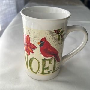 Red Cardinal Holly Berries Noel
Christmas Coffee Mug by Royal
Norfolk